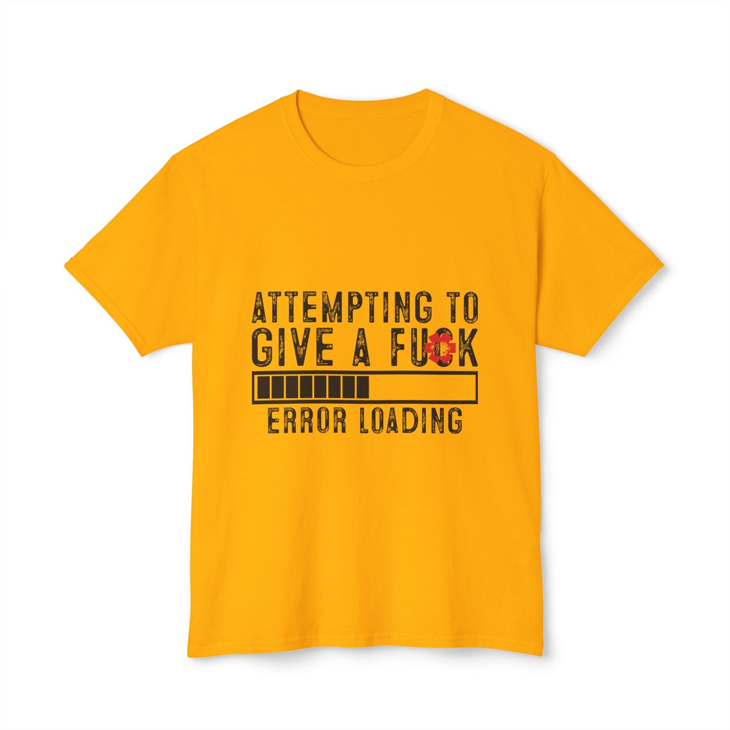 Attempting To Give A Fuck, Error Loading
