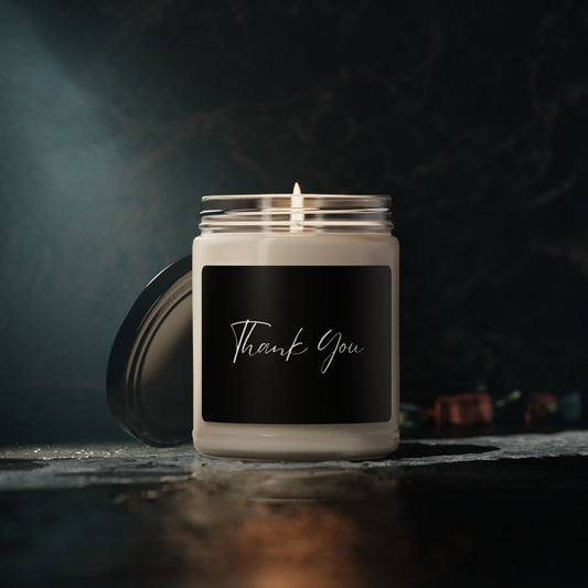 THANK YOU. Scented Soy Candle designed by SmithRidge.farm