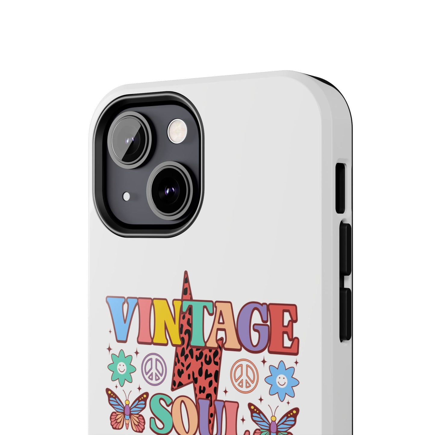 VINTAGE SOUL. OLD SOUL. HIPPIE SOUL. Tough Phone Case