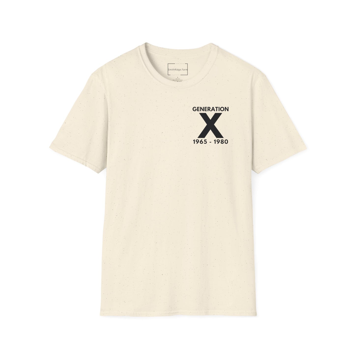 GEN X, THE FAFO CREW, Est. 1965. Cotton, Short Sleeve, Crew Neck Tee in Light Colors.