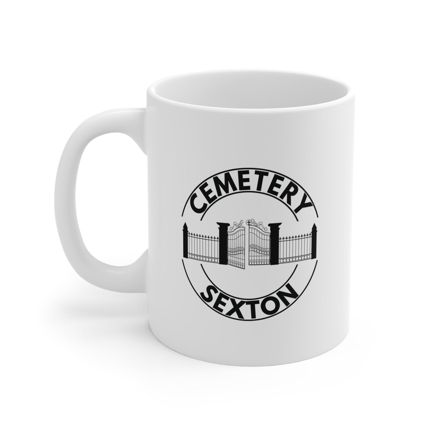 CEMETERY SEXTON. 11oz Coffee, Tea, or Hot Chocolate Mug.