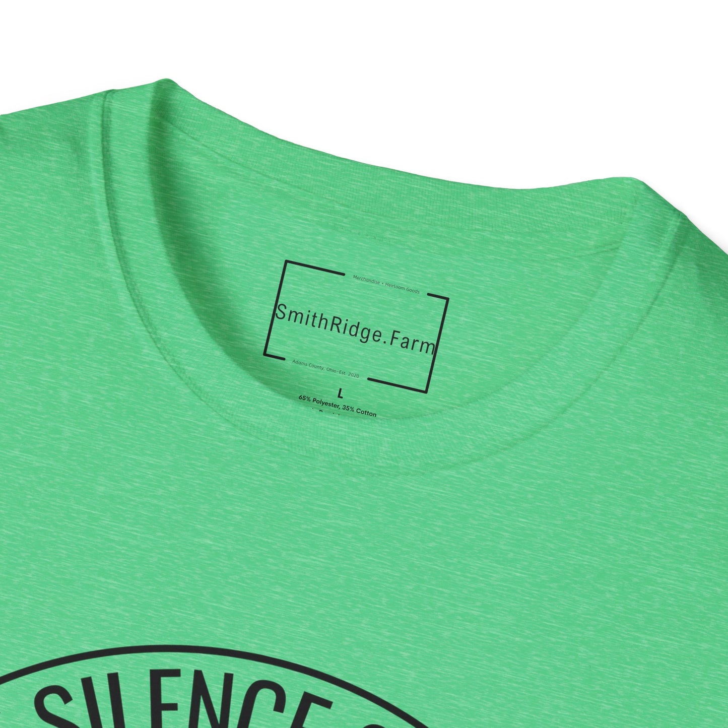 IN THE SILENCE OF STONES WE FIND STORIES. GENEALOGY LOVERS. Cotton, Short Sleeve, Crew Neck Tee in Light Colors.