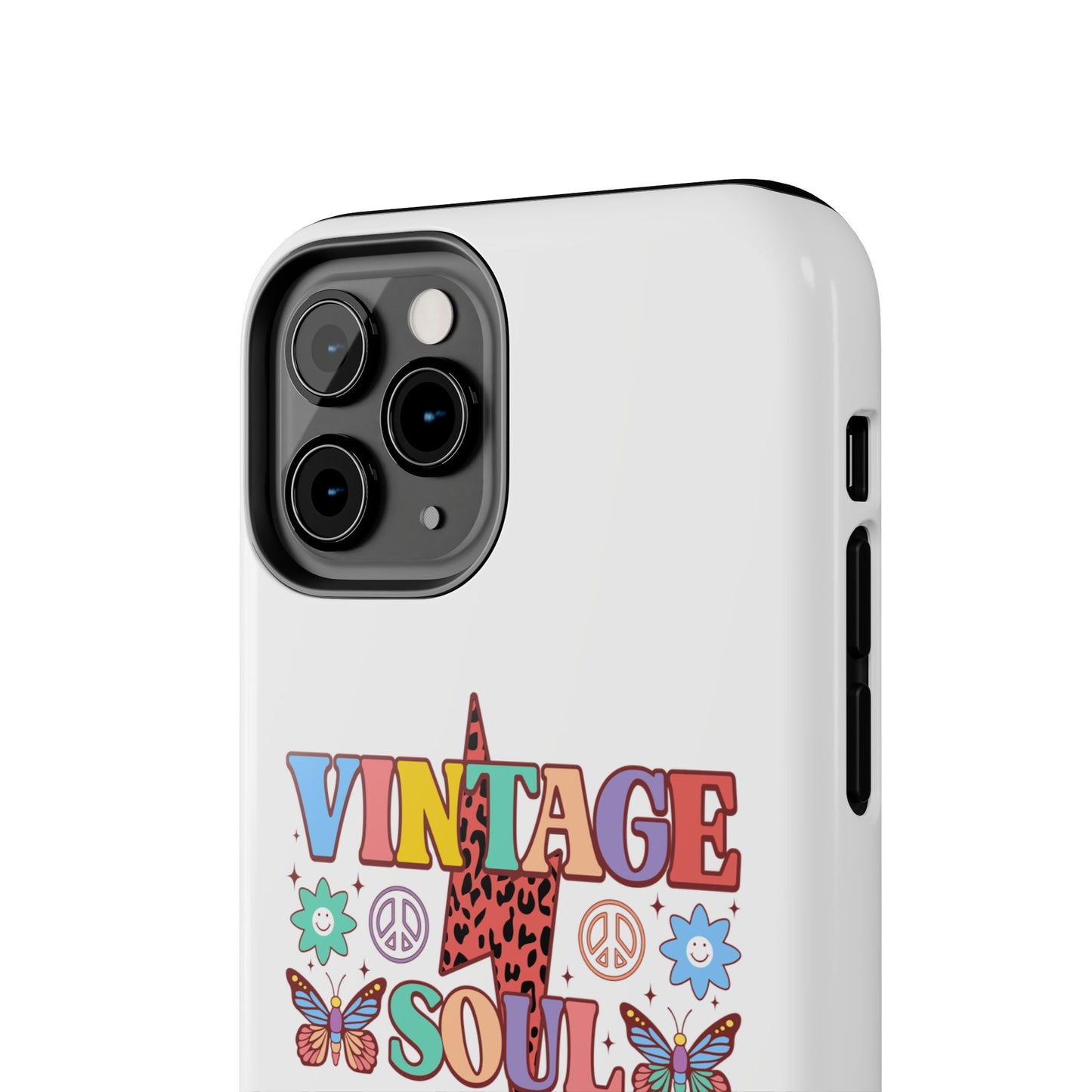 VINTAGE SOUL. OLD SOUL. HIPPIE SOUL. Tough Phone Case