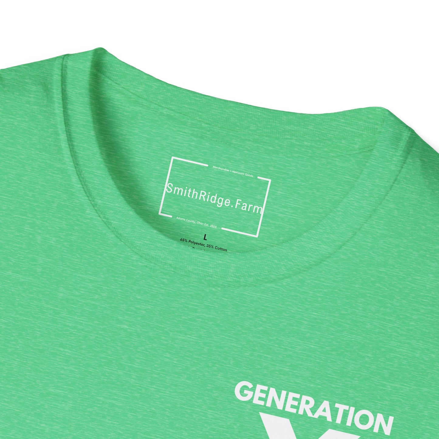 GEN X, THE FAFO CREW, Est 1979. Cotton, Short Sleeve, Crew Neck Tee in Dark Colors.