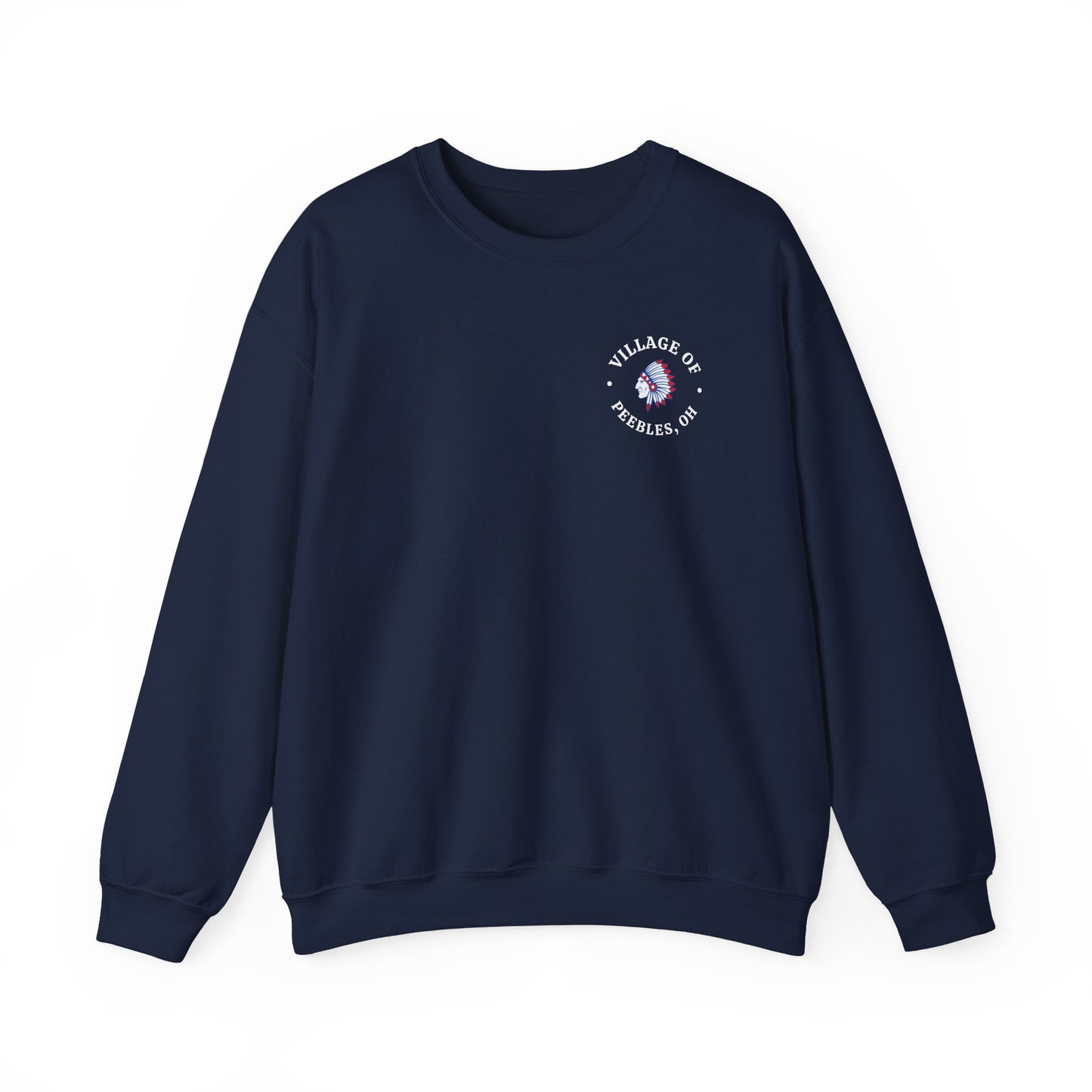 VOP, White Lettering, Unisex Heavy Blend™ Crewneck Sweatshirt