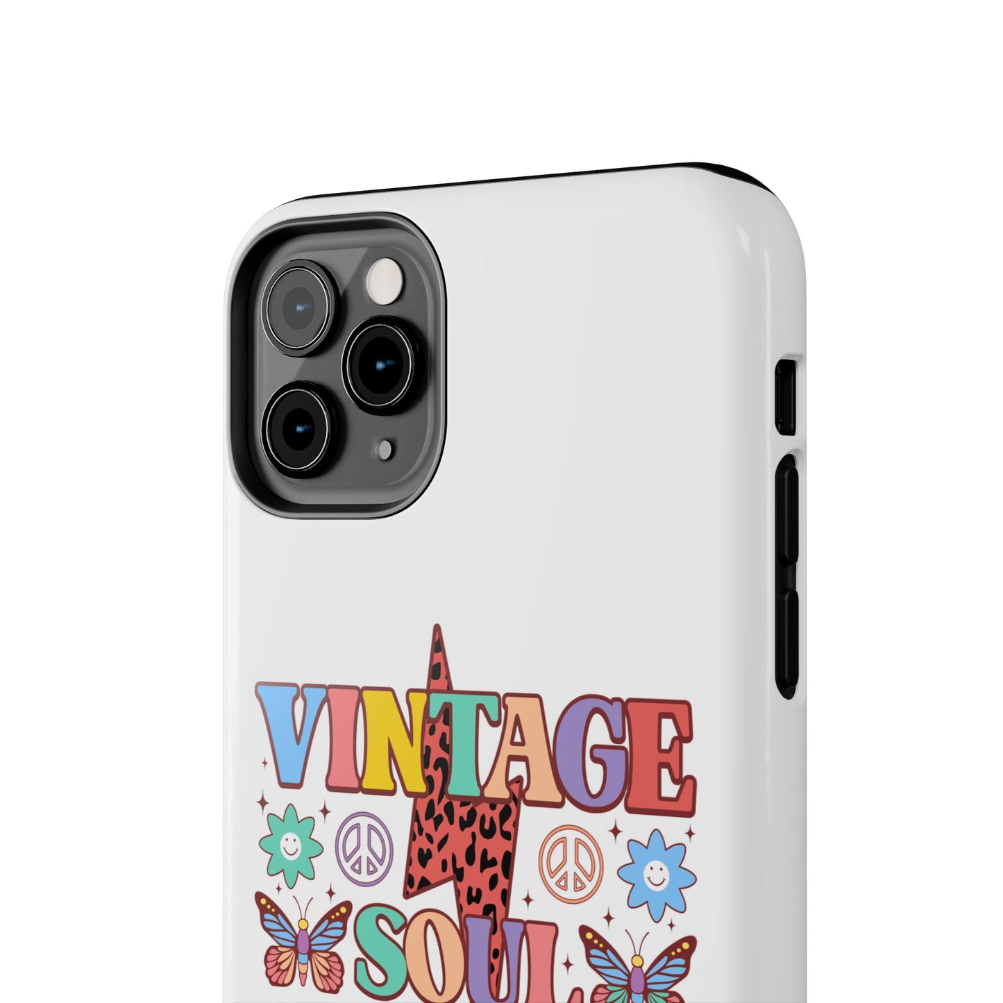 VINTAGE SOUL. OLD SOUL. HIPPIE SOUL. Tough Phone Case