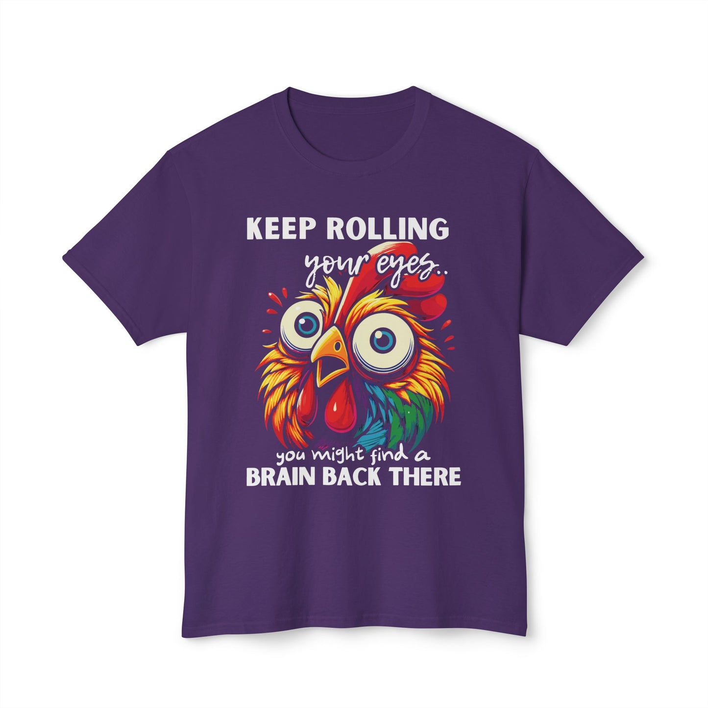Keep Rolling Your Eyes, You Might Find A Brain Back There.