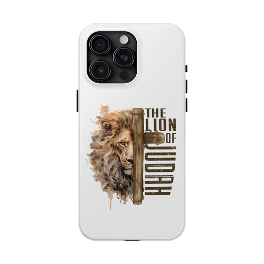 THE LION OF JUDAH. Tough Phone Case.