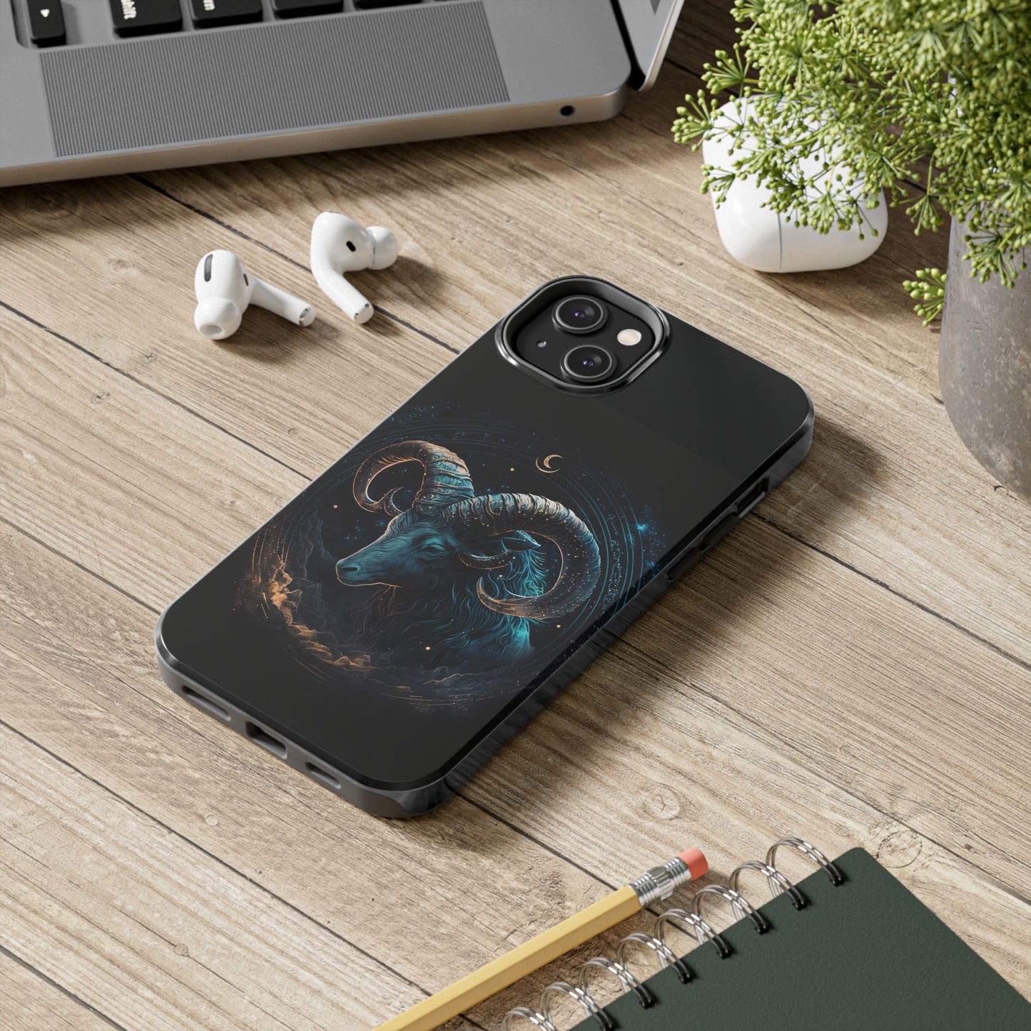 CAPRICORN ZODIAC SIGN. CONSTELLATION LOVERS. Tough Phone Case.