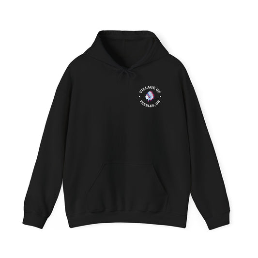 VOP, White Lettering, Unisex Heavy Blend™ Hooded Sweatshirt