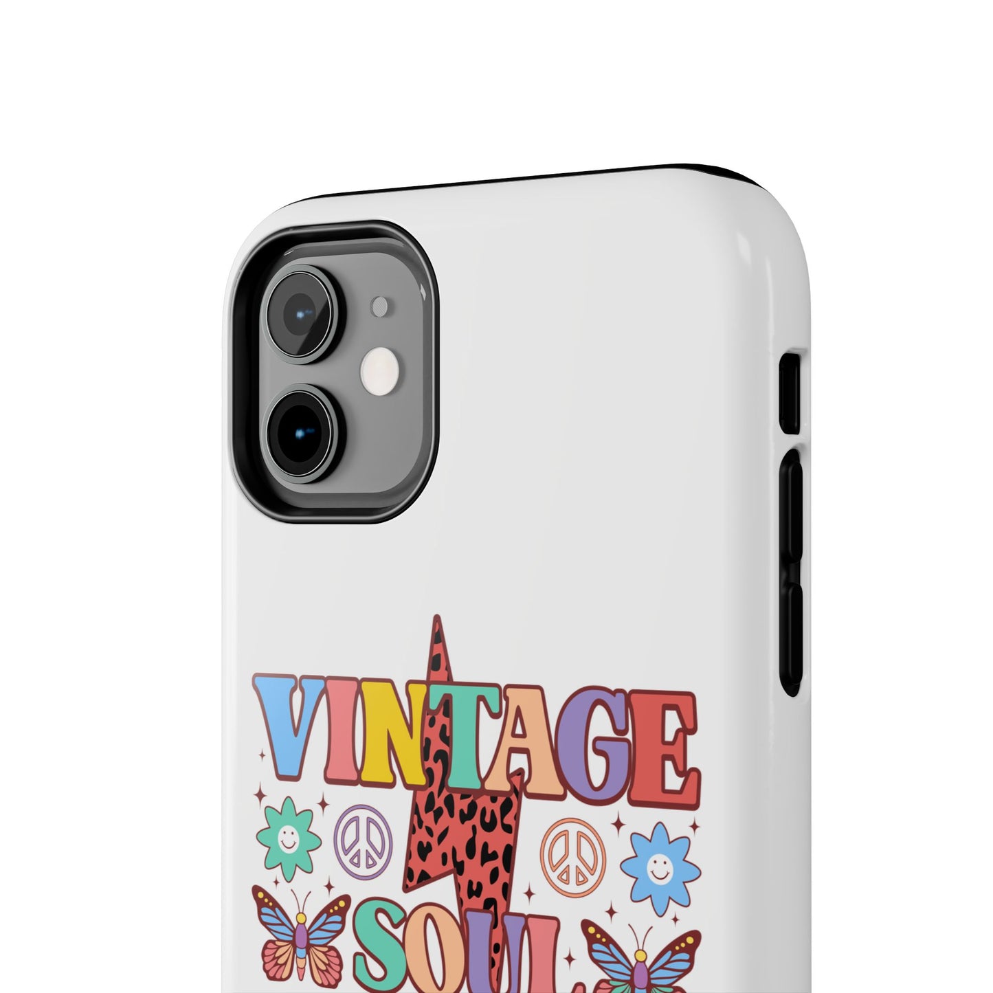 VINTAGE SOUL. OLD SOUL. HIPPIE SOUL. Tough Phone Case