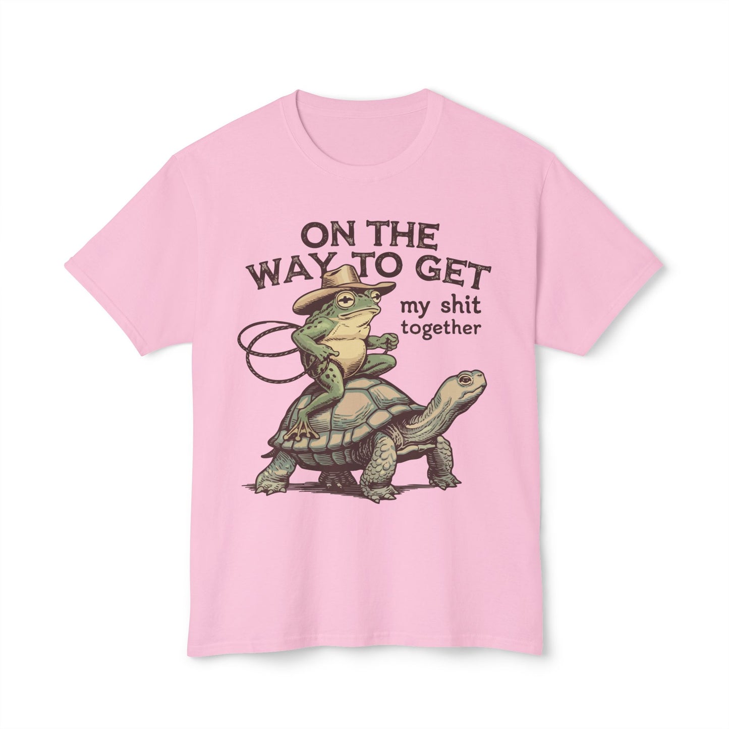 On The Way To Get My Shit Together, Unisex Cotton T-shirt