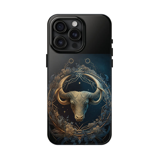 TAURUS ZODIAC SIGN. CONSTELLATION LOVERS. Tough Phone Case.