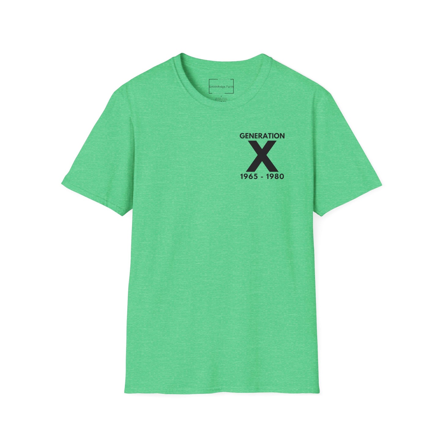 GEN X, THE FAFO CREW, Est. 1965. Cotton, Short Sleeve, Crew Neck Tee in Light Colors.