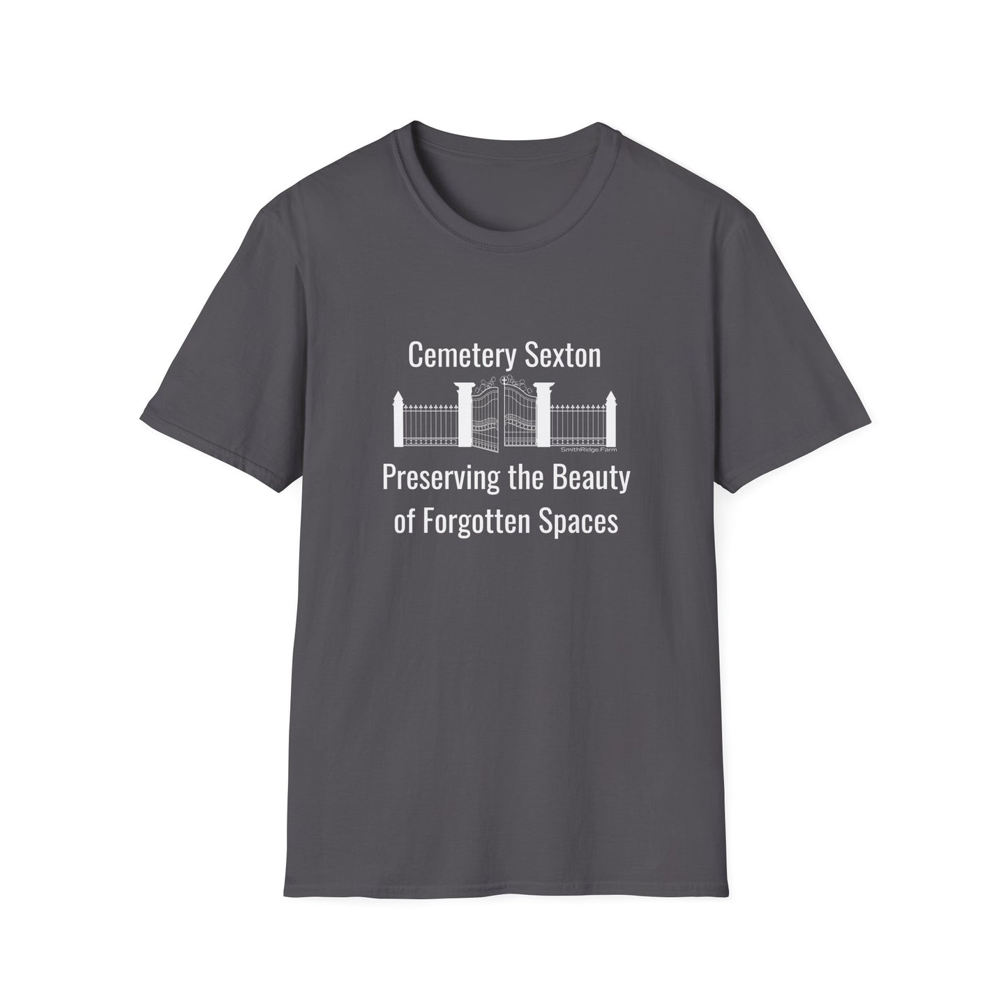 Cemetery Sexton, Preserving the Beauty of Forgotten Spaces T-Shirt