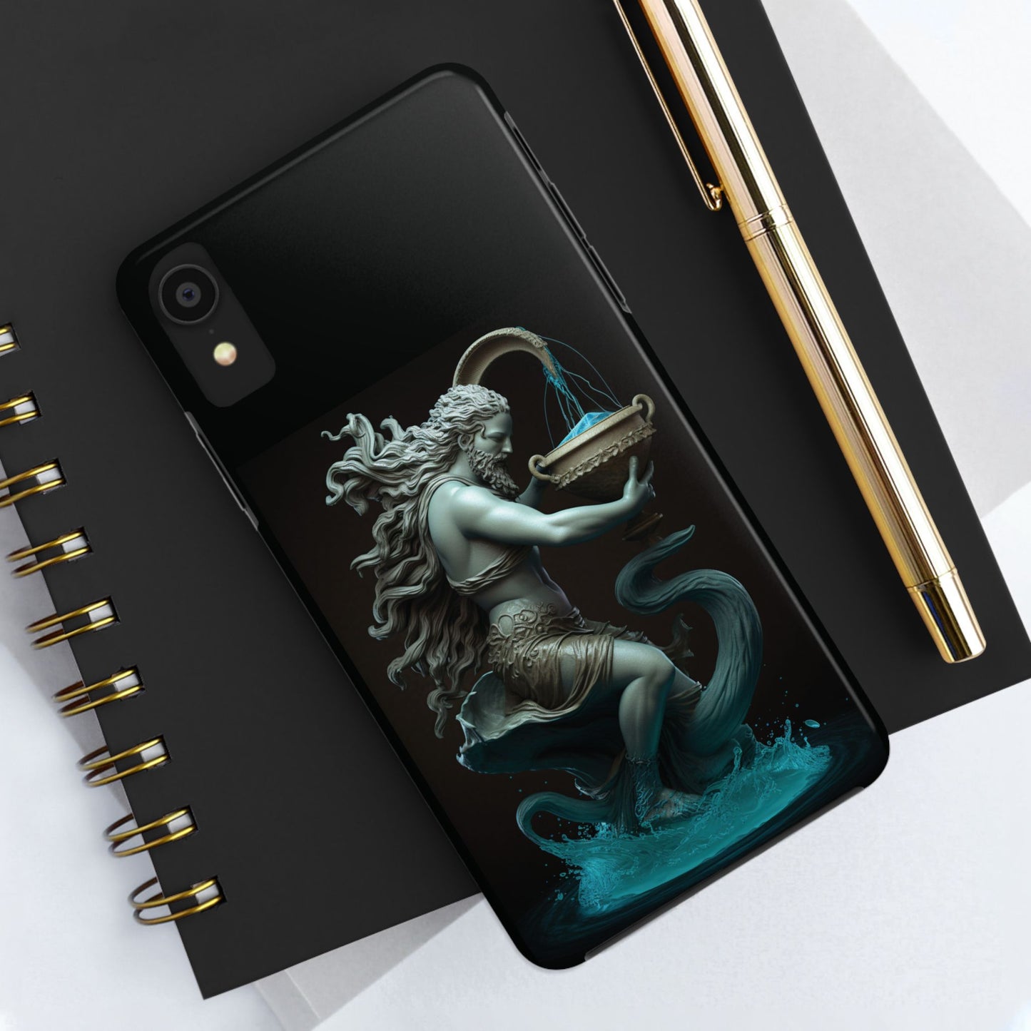 AQUARIUS ZODIAC SIGN. CONSTELLATION LOVERS. Tough Phone Case.