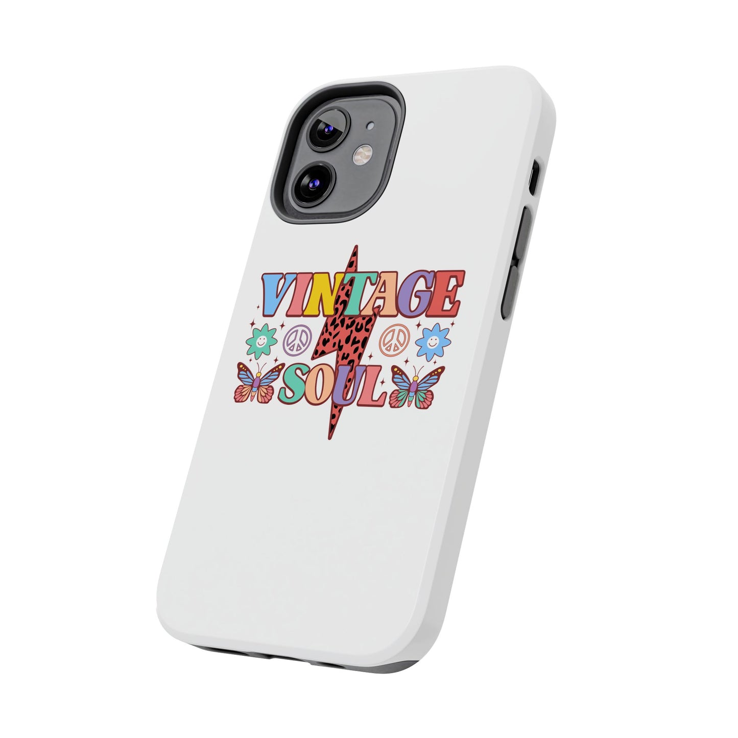 VINTAGE SOUL. OLD SOUL. HIPPIE SOUL. Tough Phone Case