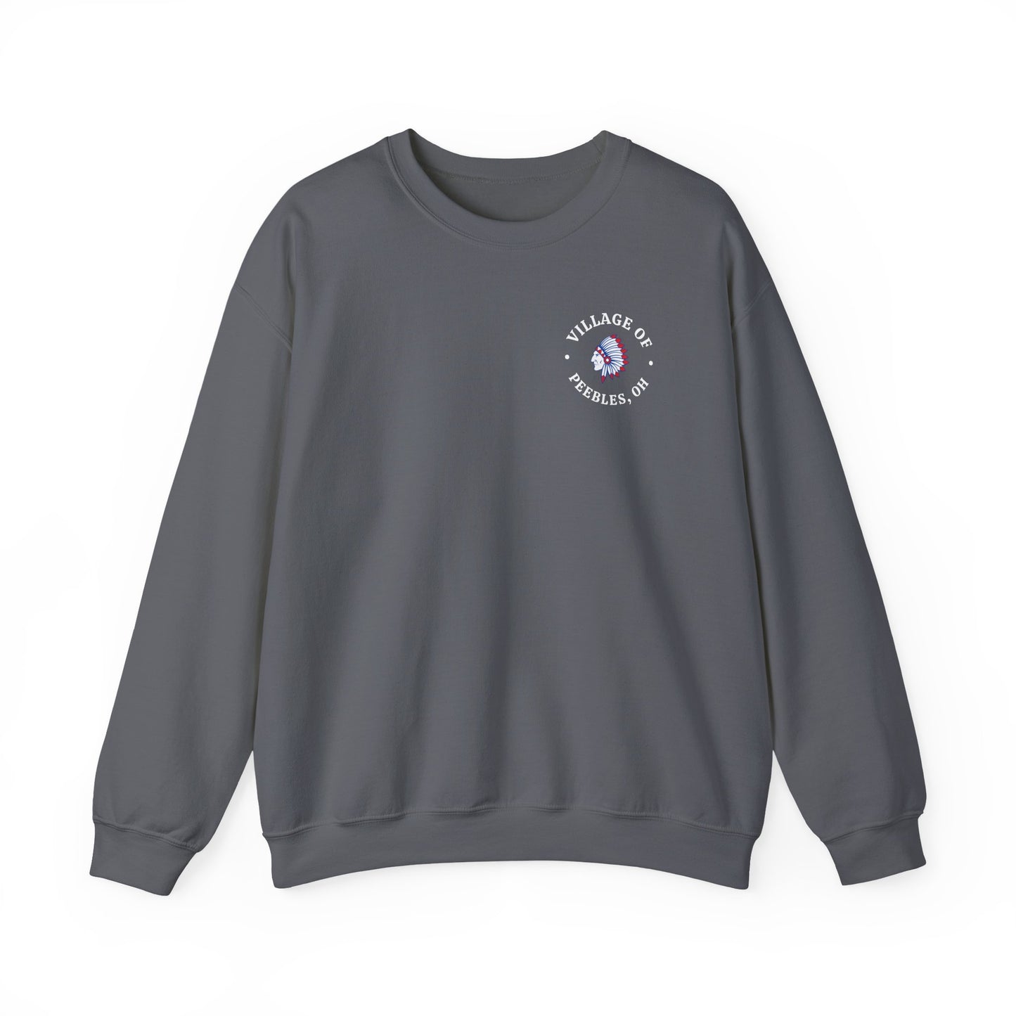VOP, White Lettering, Unisex Heavy Blend™ Crewneck Sweatshirt