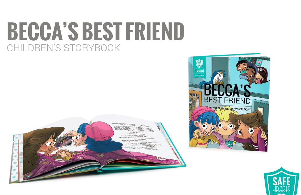 Becca's Best Friend, a Children's Storybook, by Damsel in Defense and their SafeHearts Children's Book Collection, available for purchase on SherriFowler.com