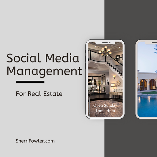 Sherri Smith provides social media management for real estate brokers, agents, investors, and property managers nationwide through SherriFowler.com